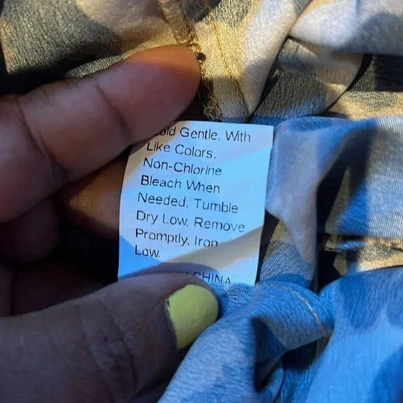 SHEIN leopard  print chiffon high waisted shorts Sz 3XL - Picture 10 of 14